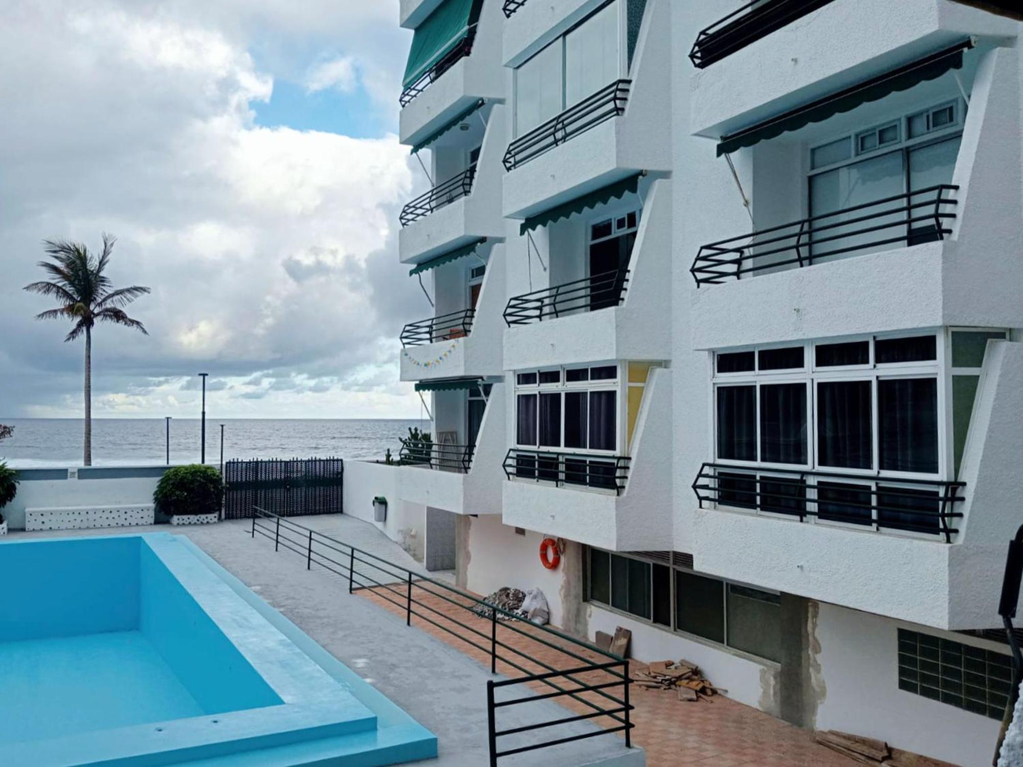 Live Punta Columbus Pool & Beach Front Punta Del Hidalgo Luaran gambar